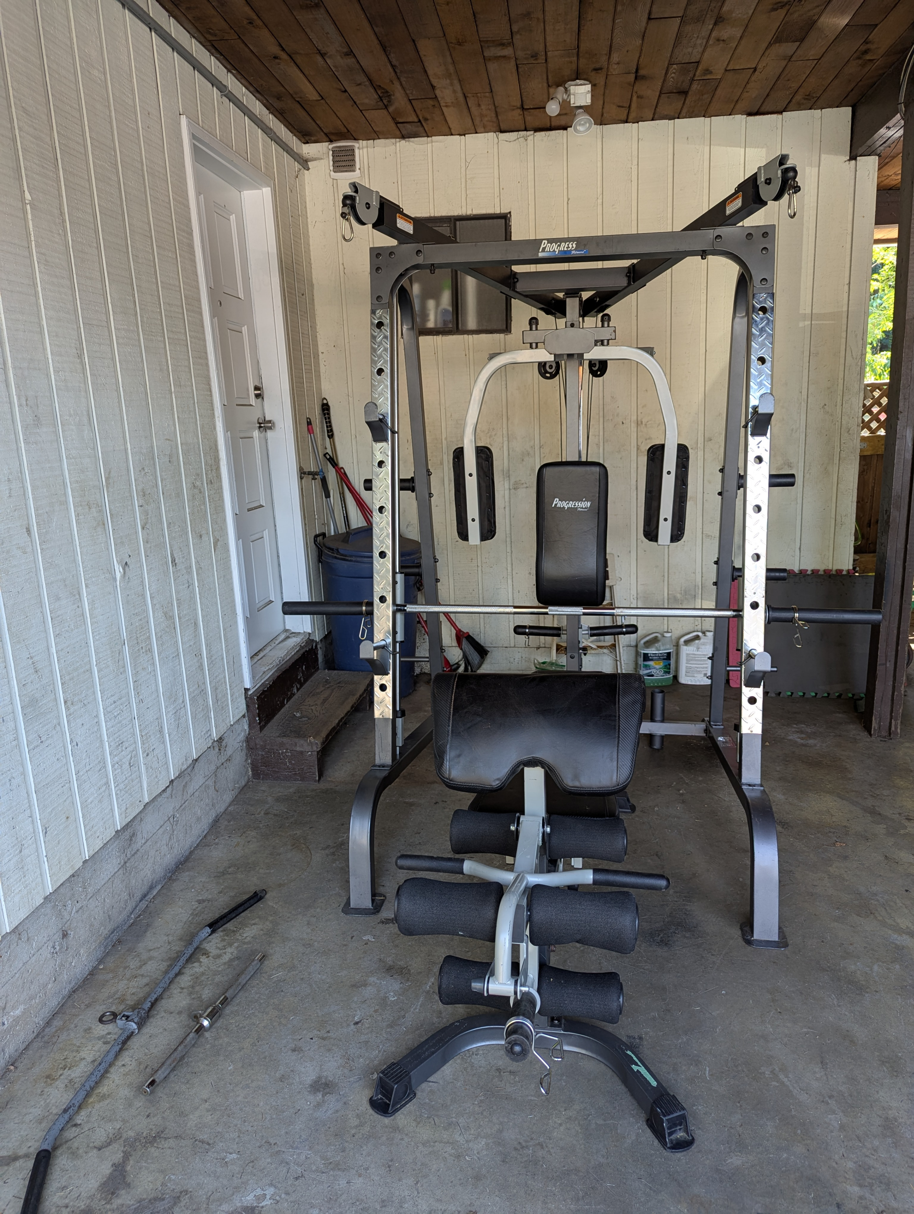 Weight Marcy Smith Cage System