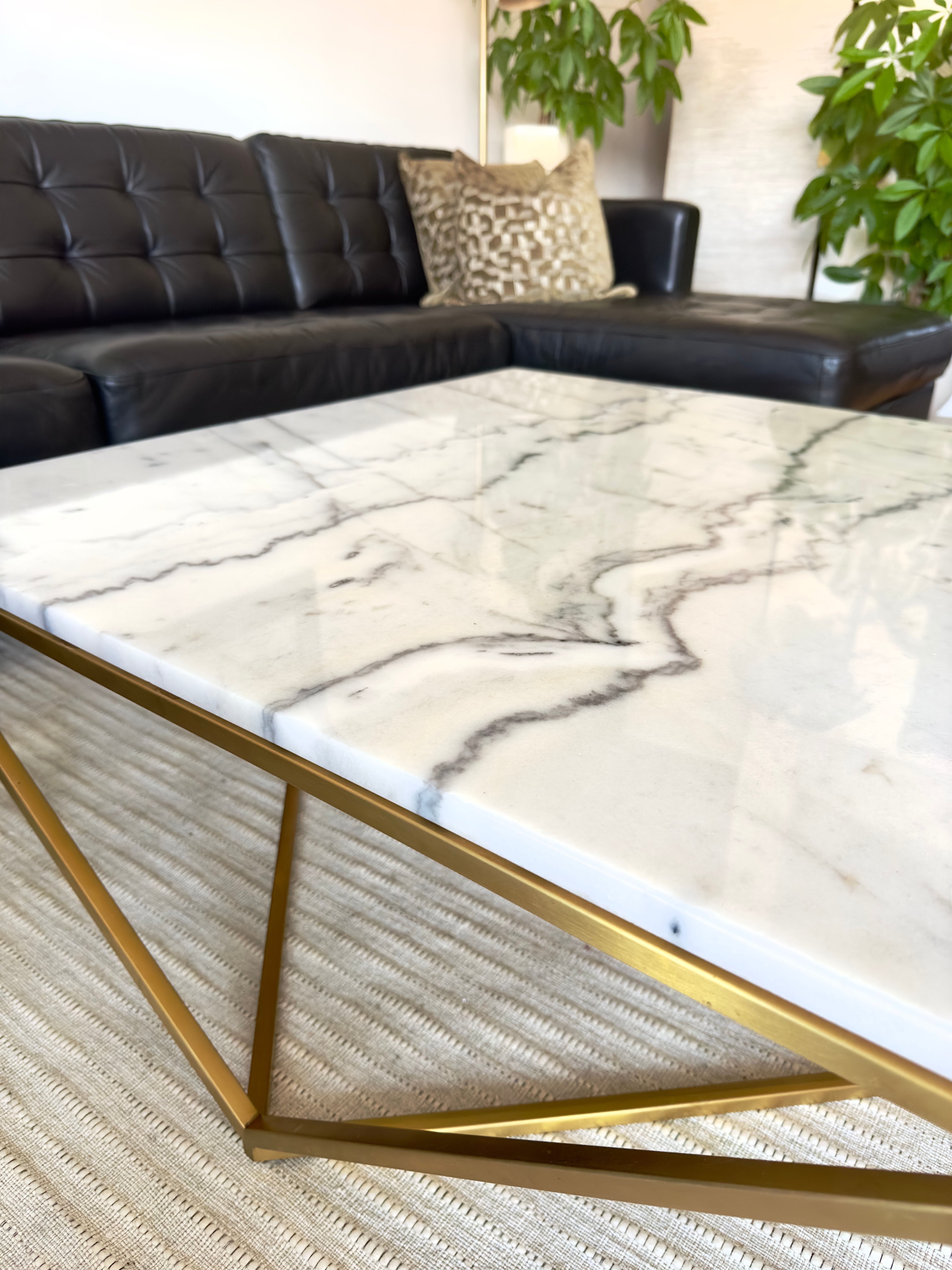 Nuevo Jasmine Genuine Marble Coffee Table - photo 5