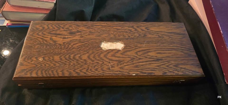 Antique Wostenholm IXL Sheffield Stag Handle Carving Set w/ Case - photo 5