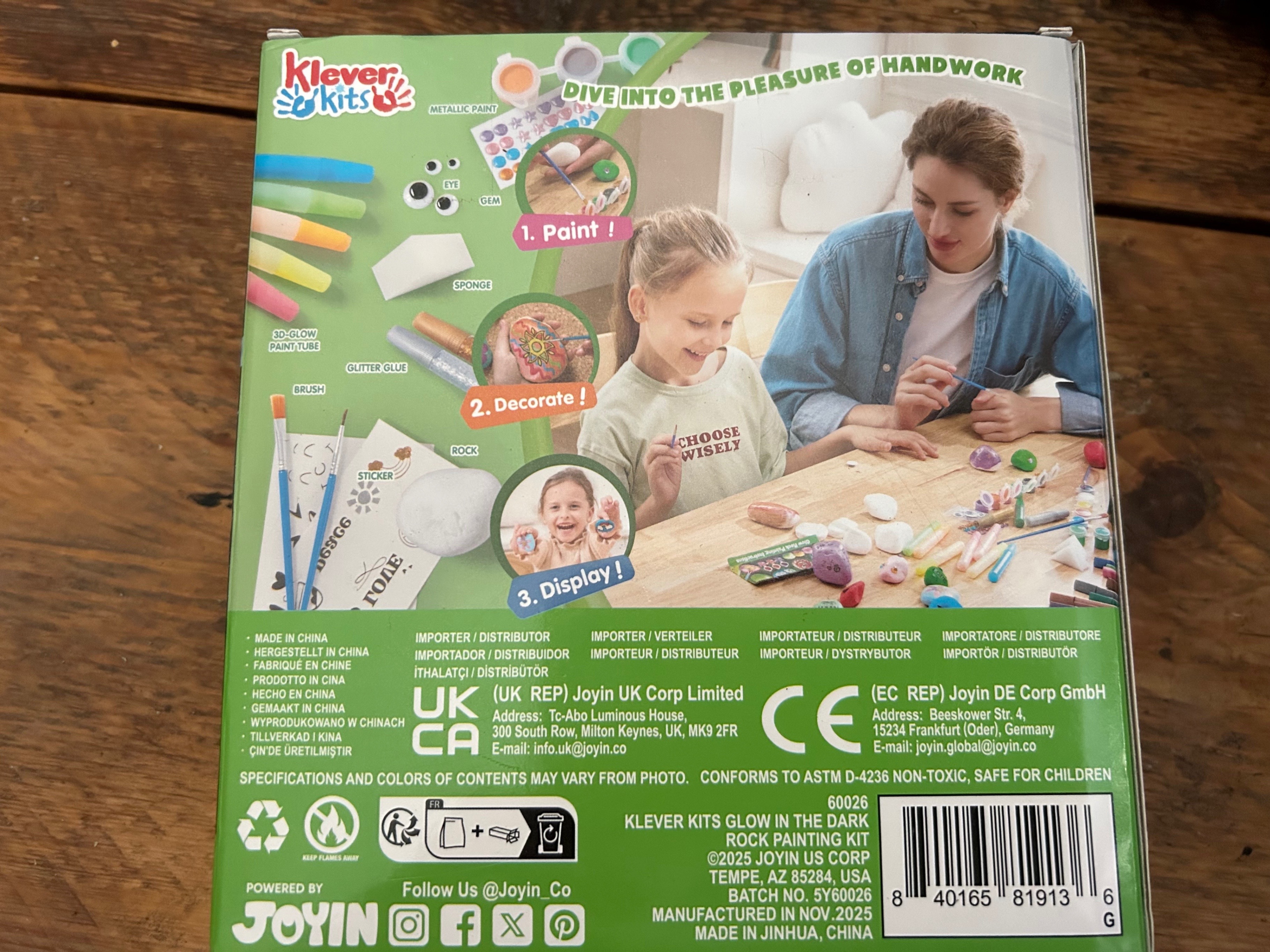 Glow in the Dark Rock Painting Kit - photo 2