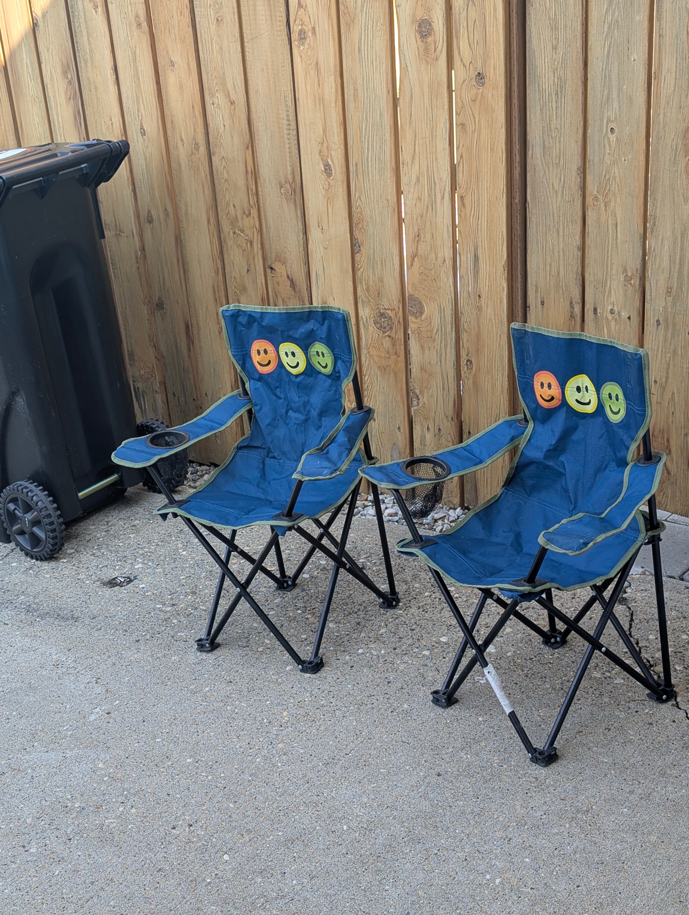 Small folding children's camping chairs - photo 2