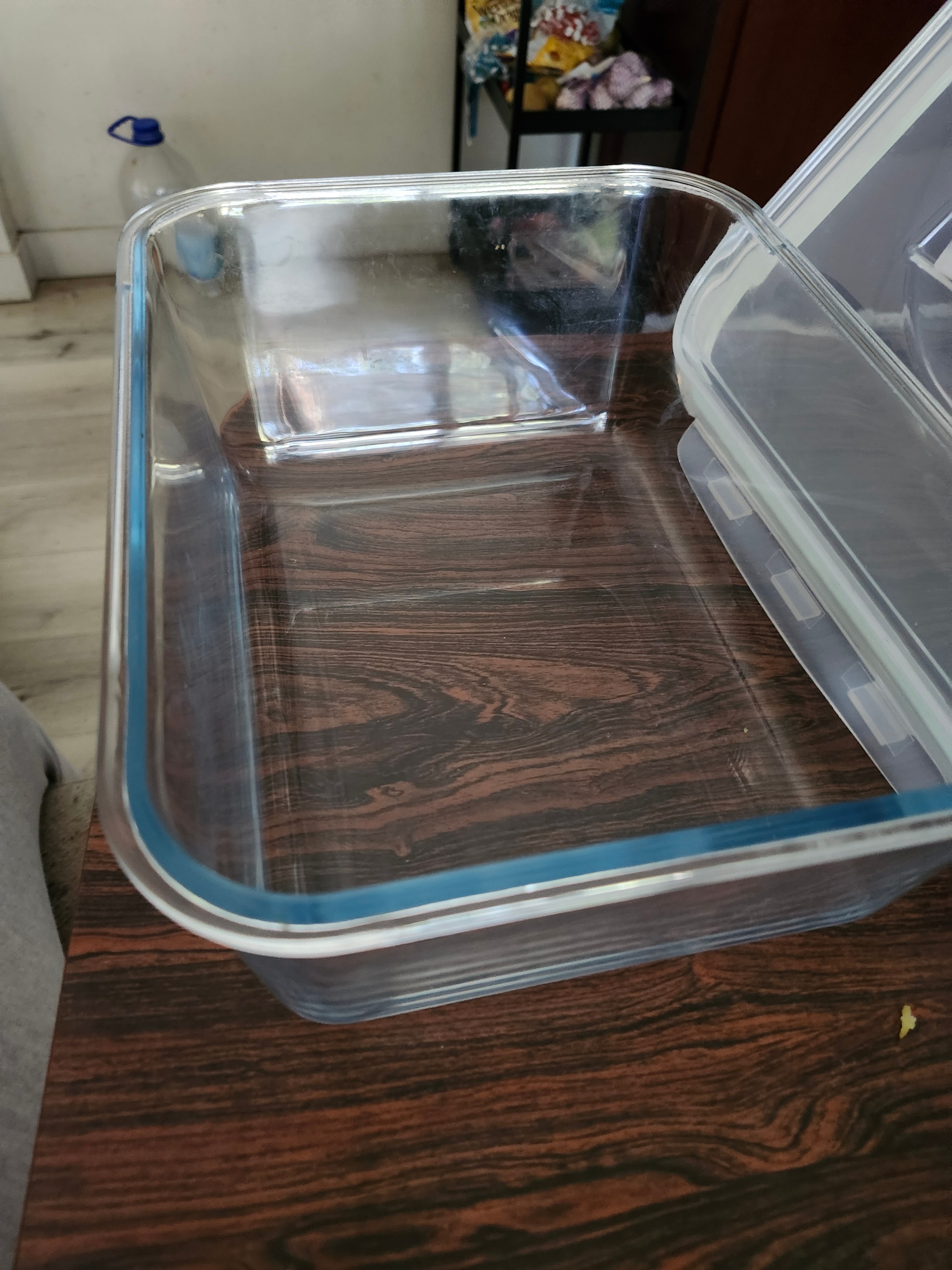 Large Airtight Glass Food Storage Container - photo 3