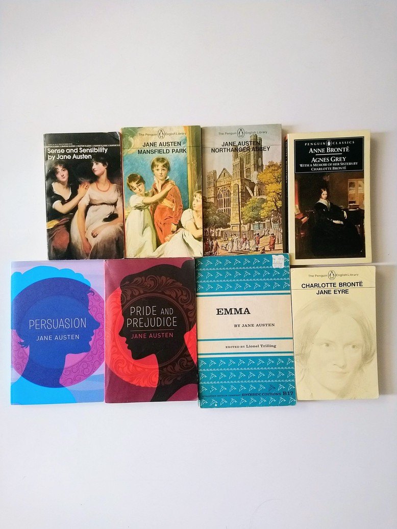 Jane Austen / Bronte sisters books!