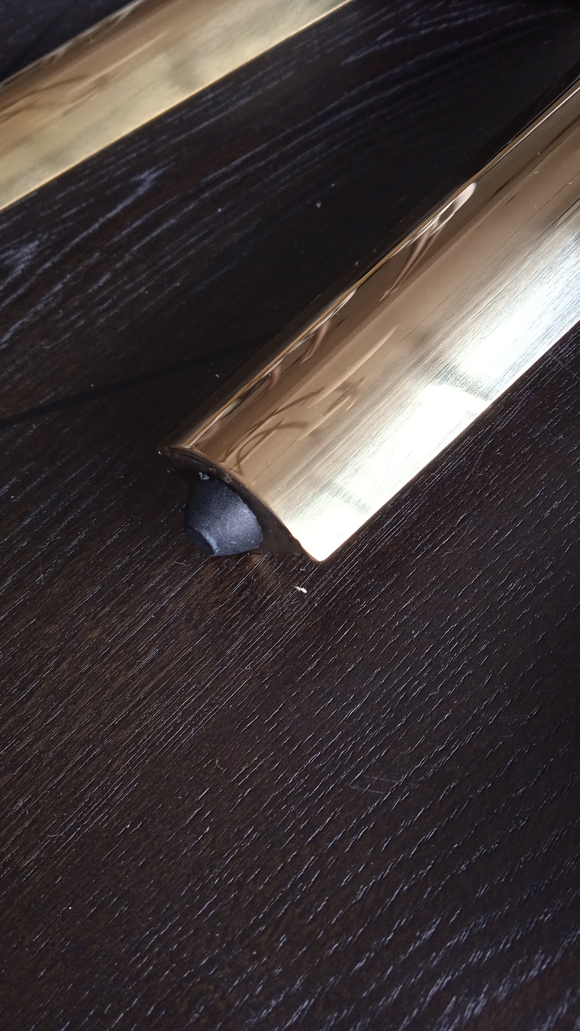 Gold Polished Furniture Legs - Set of 4 - NEW - photo 3