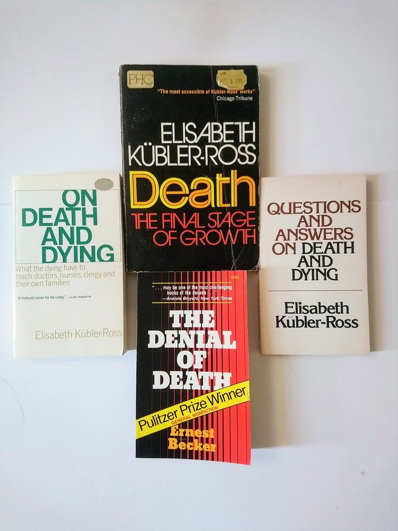 Elisabeth Kubler-Ross & Death books!