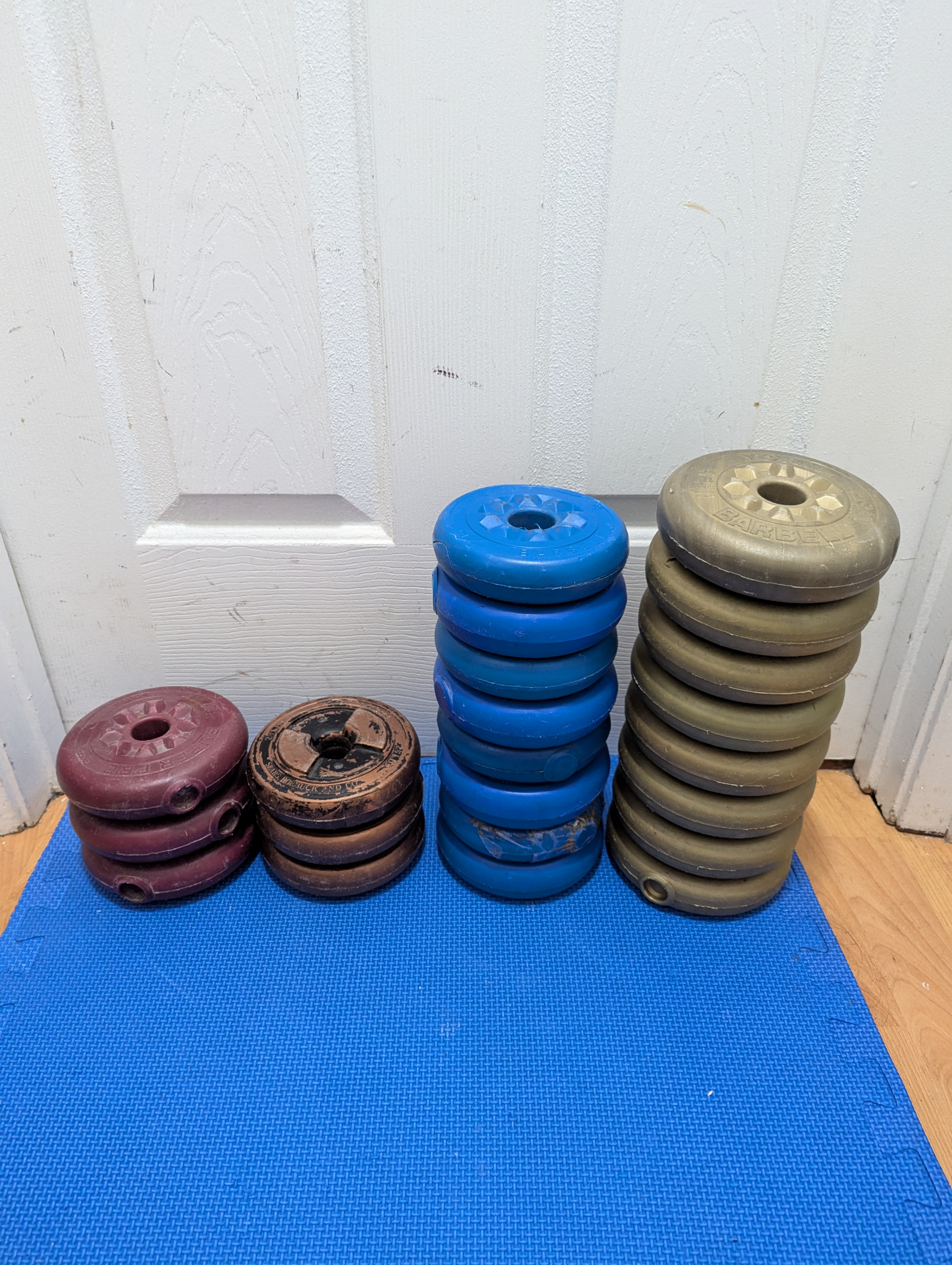 Weight plates Vinyl $0.50/lbs - photo 2