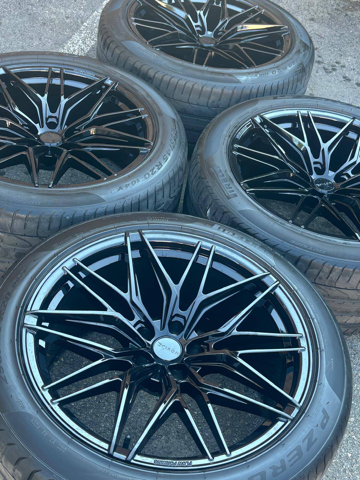 NEW 20”IKON-119(5x115)+used Pirelli-Charger/Challenger/300/Magn - photo 4