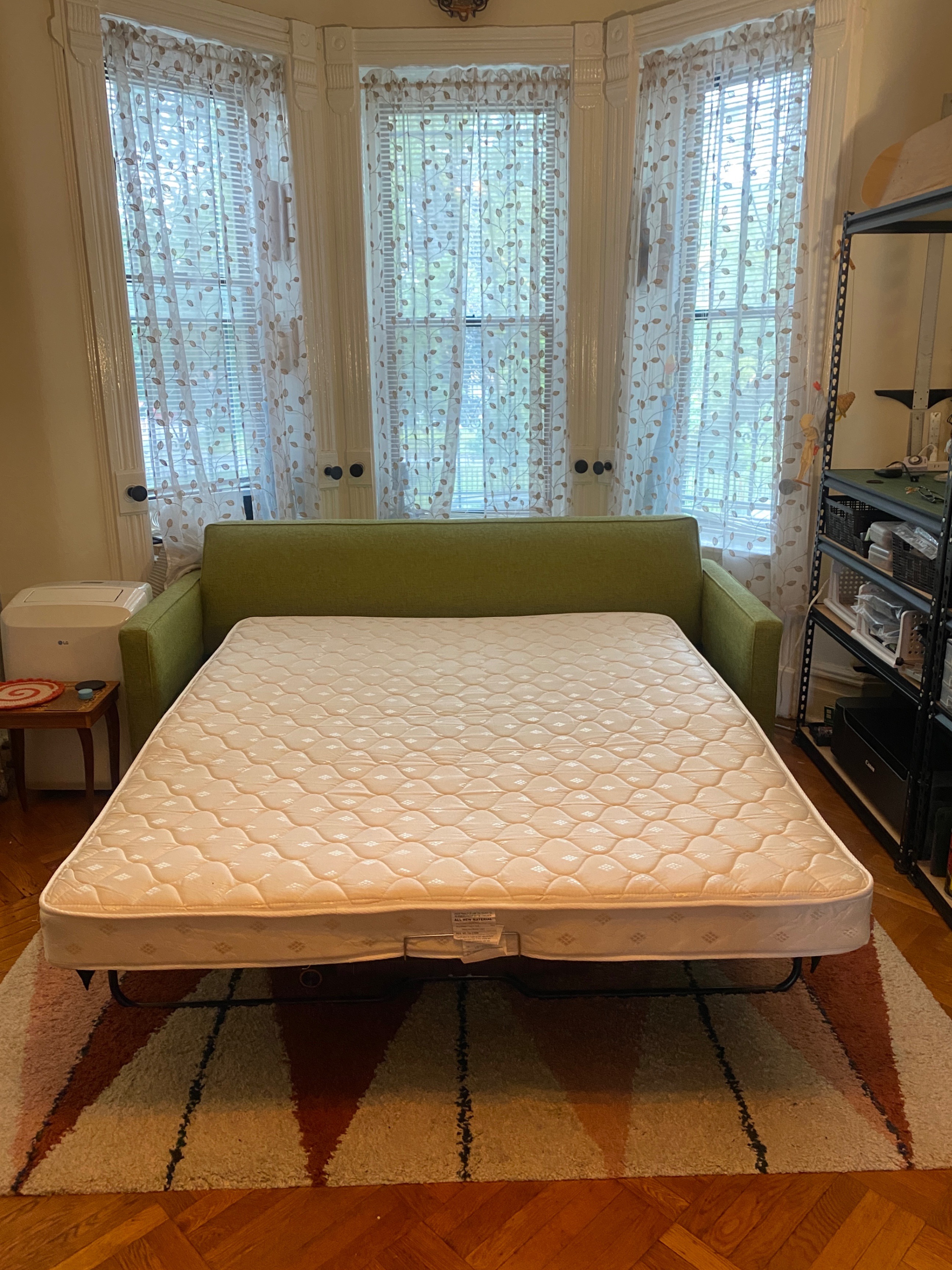 Apt 2B Green Sleeper Sofa - photo 2