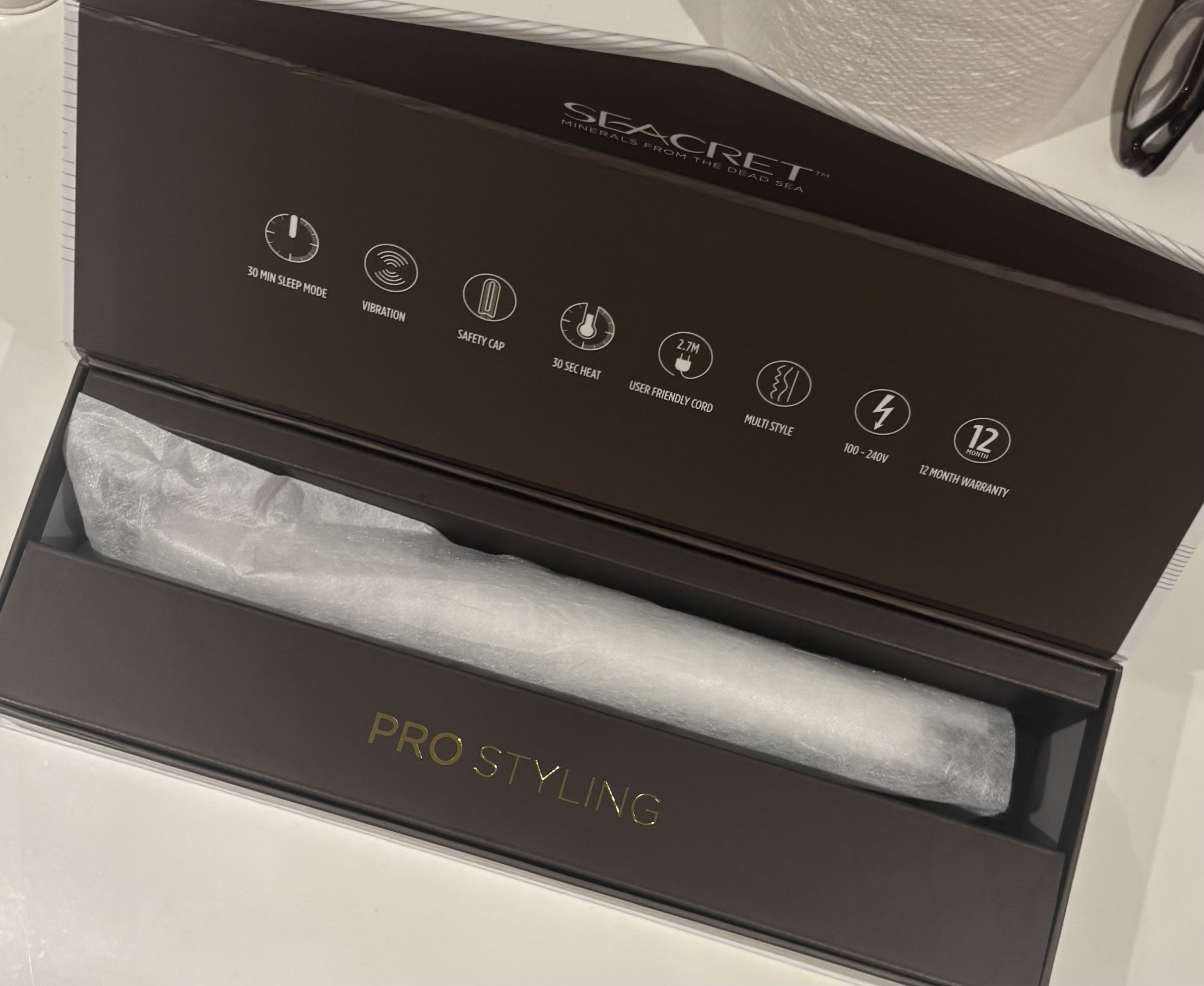 [NEW UNOPENED] SEACRET Pro Styling Hair Straightener - photo 5
