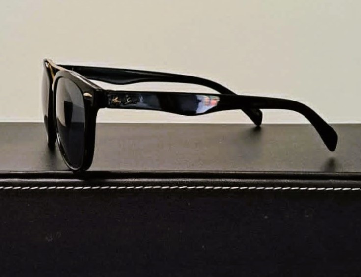 Black & Gold Double Bridge Aviator Sunglasses – Classic Fit - photo 5