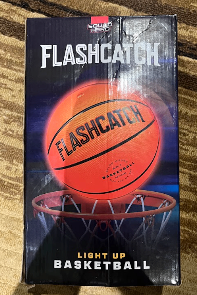 Squad Hero FlashCatch Light-Up Basketball - New/Open Box