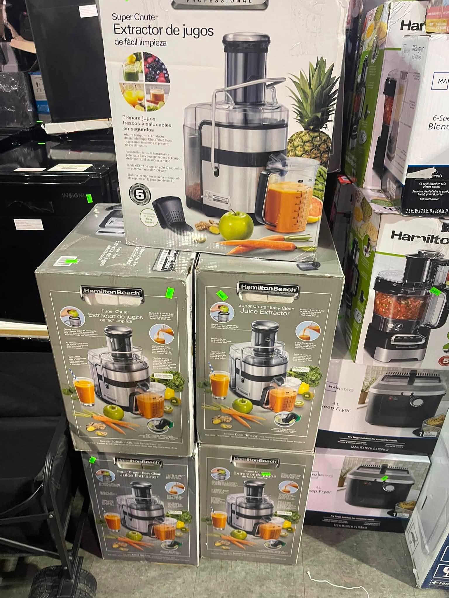 Hamilton Beach Professional Easy Clean Juice Extractor, - photo 4