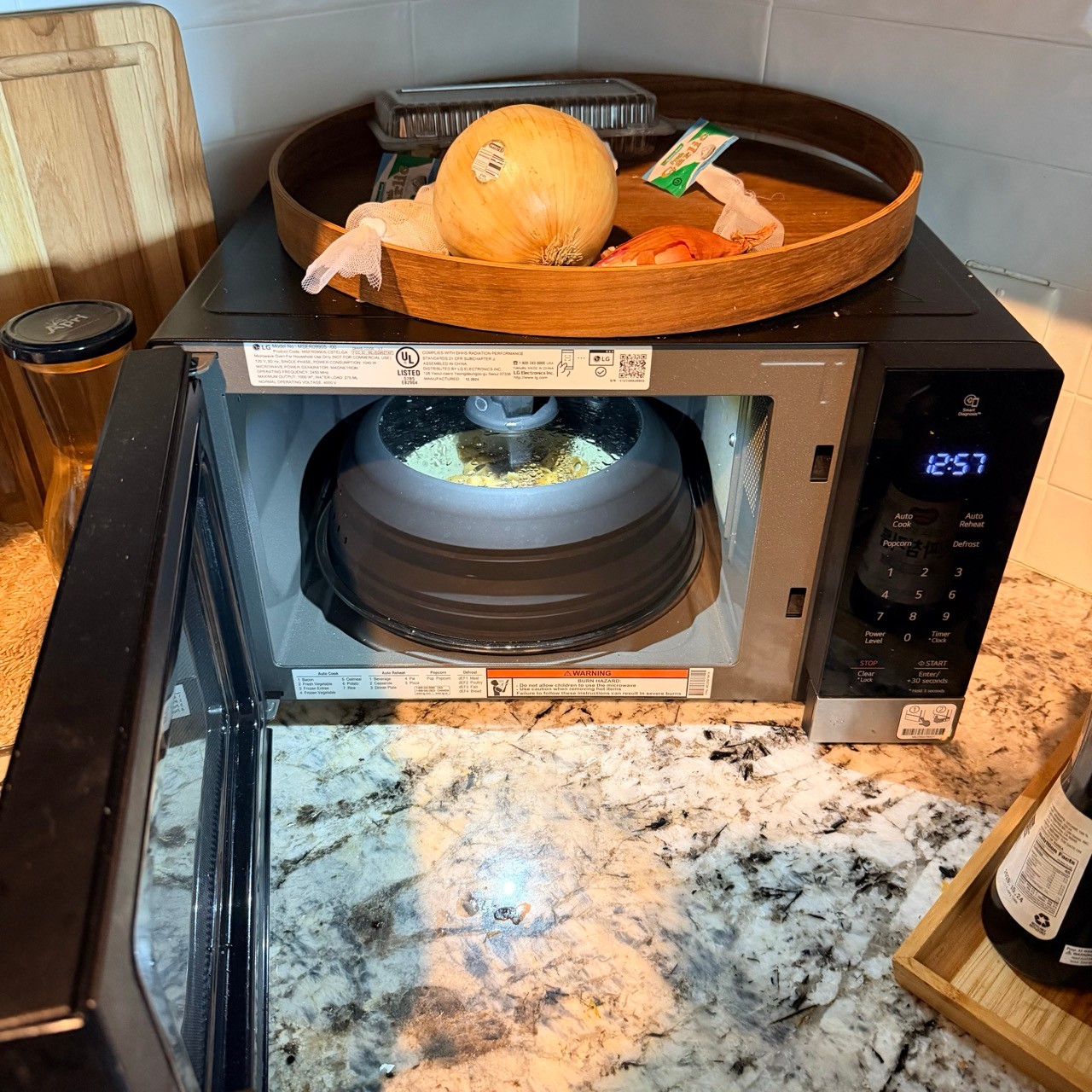 Microwave + Splatter Cover