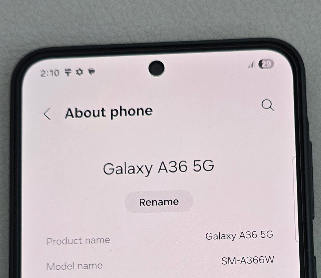 Like New Samsung Galaxy A36 5G unlocked - photo 4