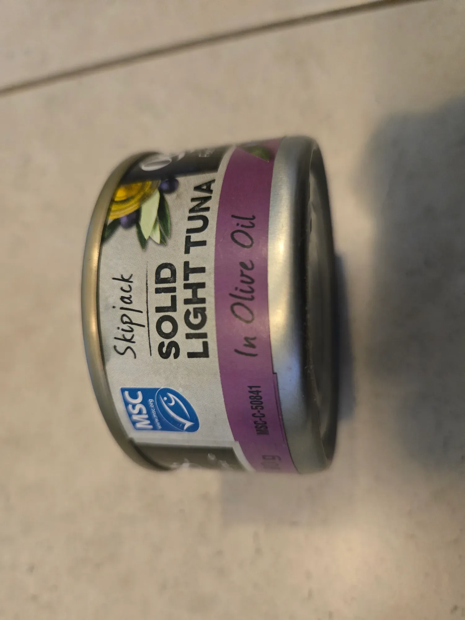 Sustainable (MSC) Ocean's Skipjack Solid Light Tuna in Olive Oil