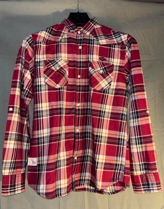 RUFF JNS Plaid Button Up – Boy's 16 – Excellent Condition