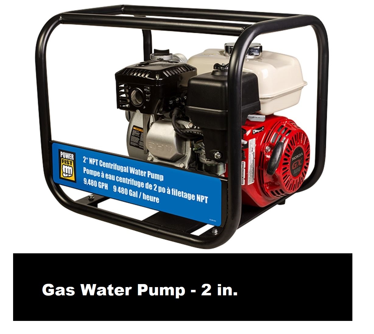 Gas Water Pump - 2 in.