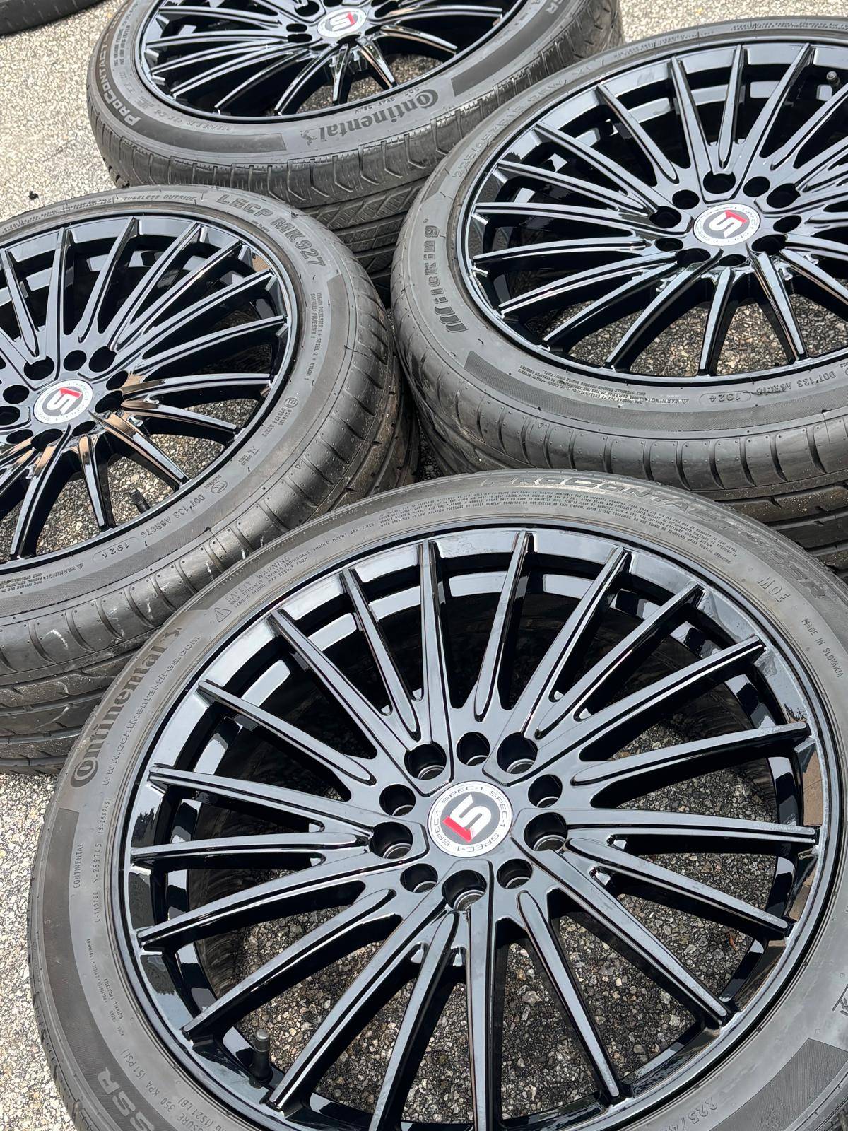 NEW18”Spec1(5x112/5x114)+used 225/45/R18–Jetta/Civic/Golf/RSX/C - photo 3