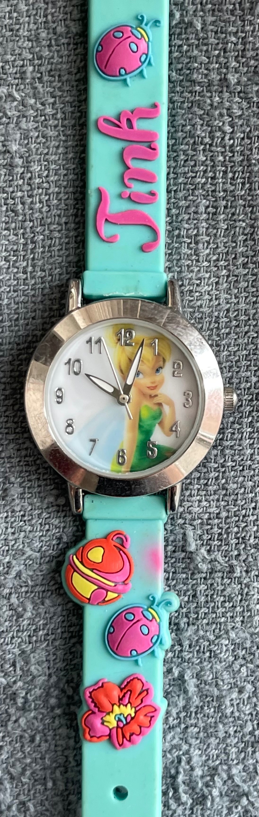 Disney Tinkerbell 3D Charm Kids Watch (Needs Battery) - photo 3