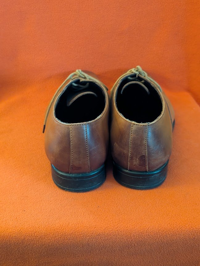 Mens laced shoes - light brown - size 11 - photo 3