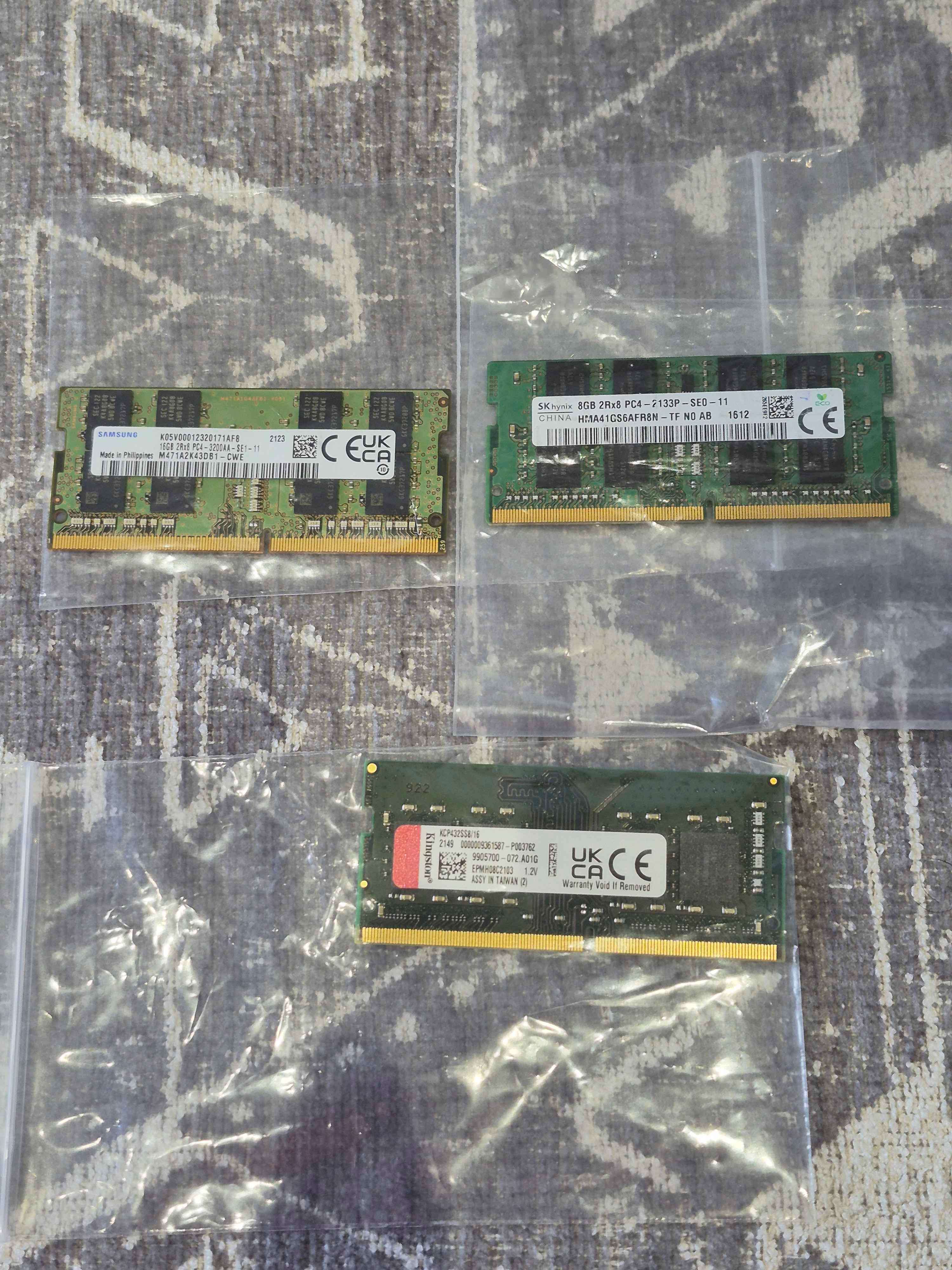 Assorted DDR4 Laptop RAM (see description for details) - photo 2