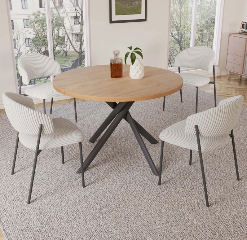 Upholstered Dining Chairs (Set of 4) - New in box - photo 3