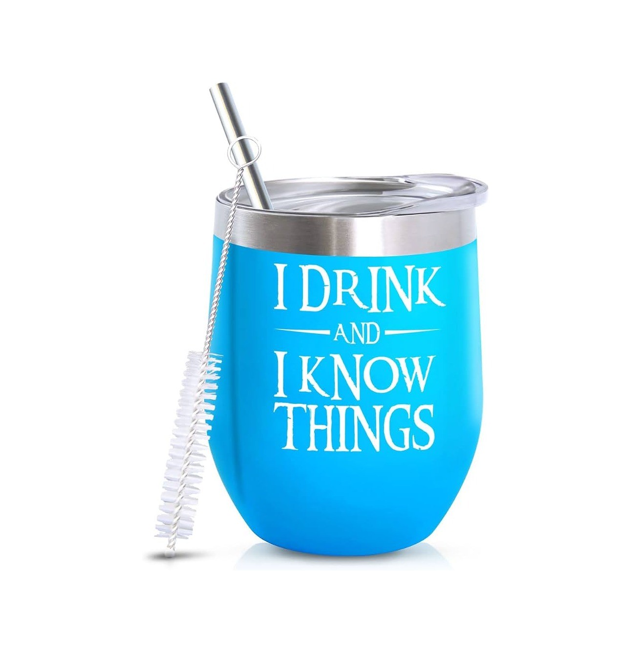 Game of Thrones Wine Tumbler Blue Stainless Steel Tumbler