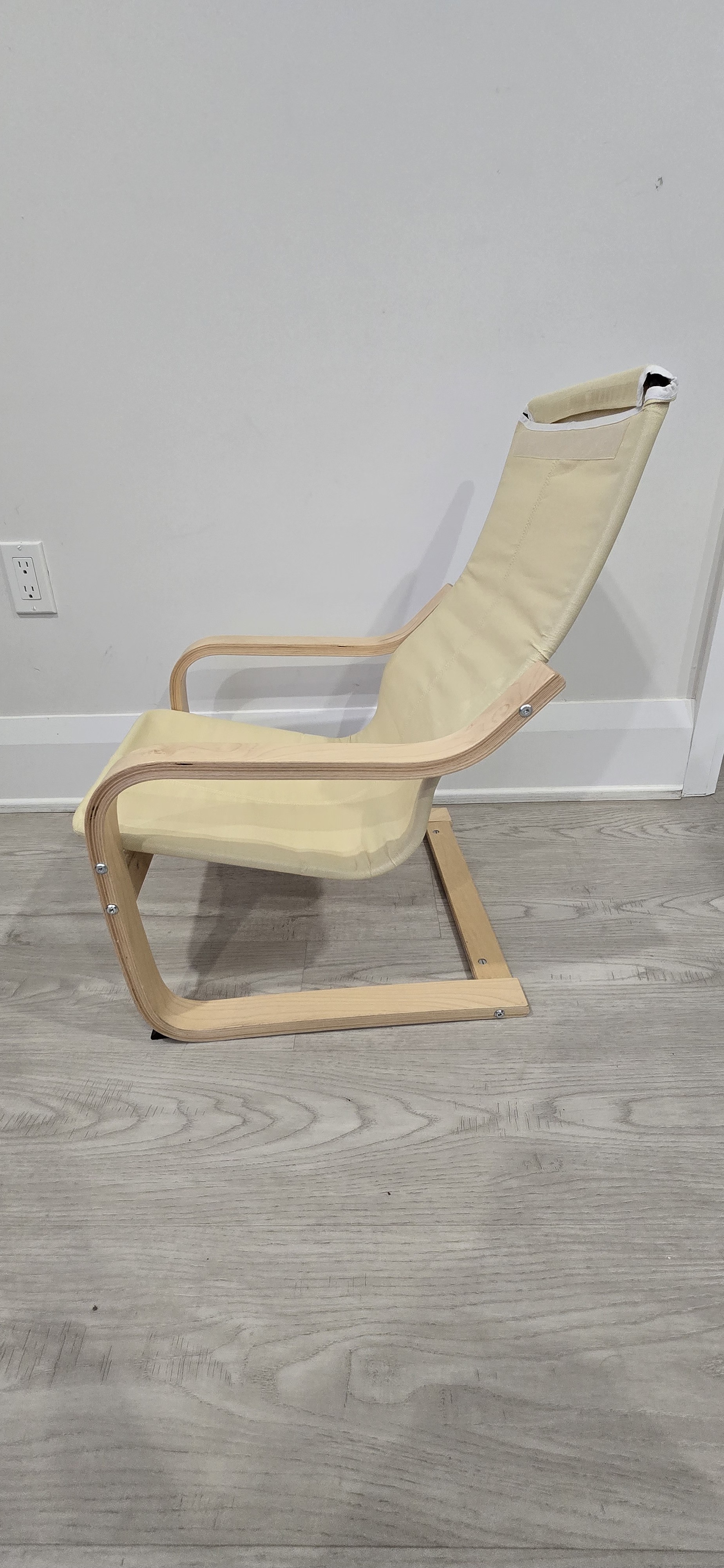 IKEA POÄNG Kids Armchair – Birch veneer/Dinosaur animal pattern - photo 4