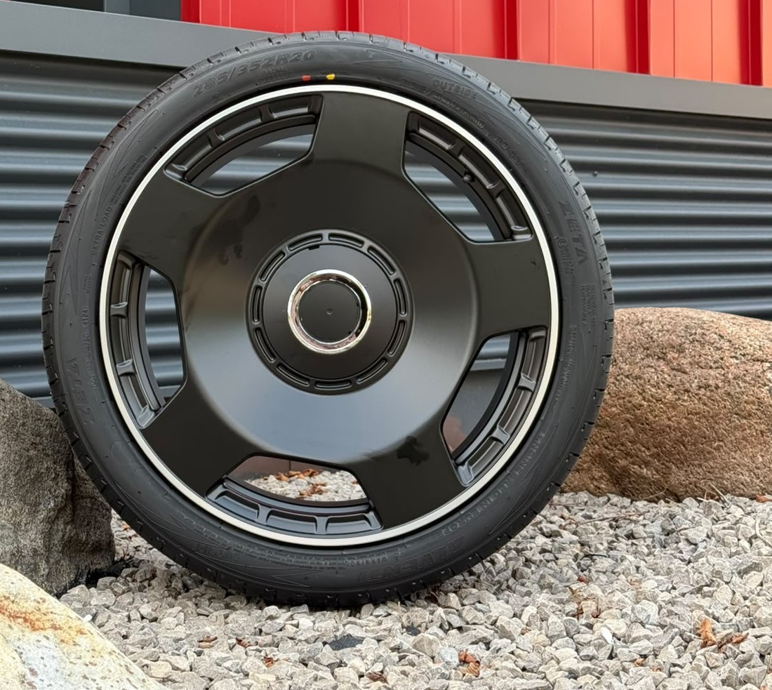 NEW 20"Merc S Class/CL/Maybach style staggered(5x112)+Zeta tires - photo 3