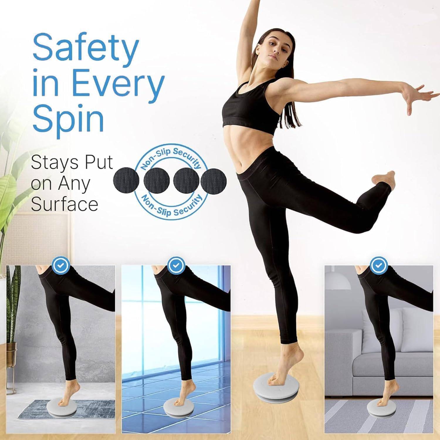 Ballet Turn Board, Figure Skating Spinner - photo 5
