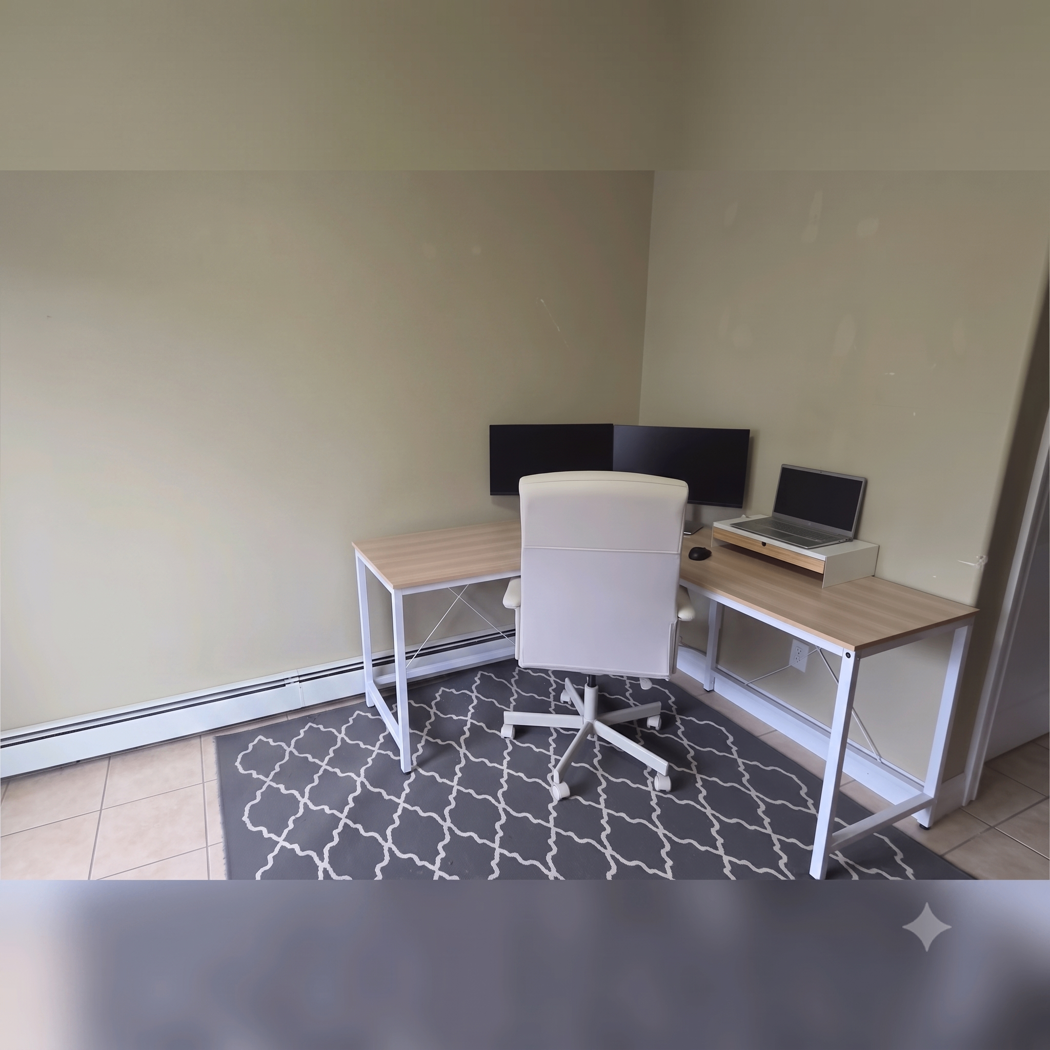 Desk/Chair/Riser — Home Office Bundle, $180