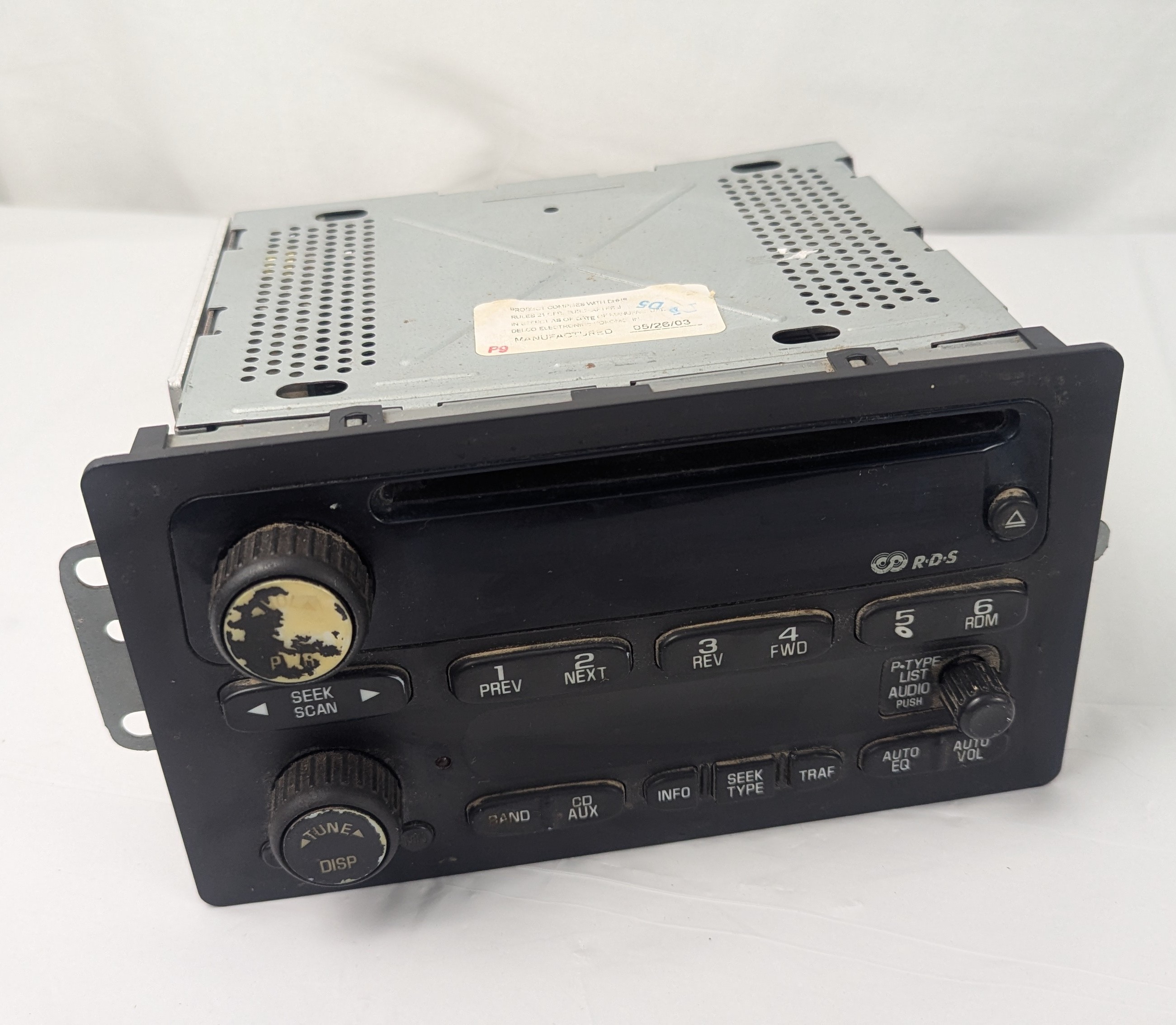 Delco Radio 03-06 Chevy GMC Chevrolet Delphi 21003401 10359576