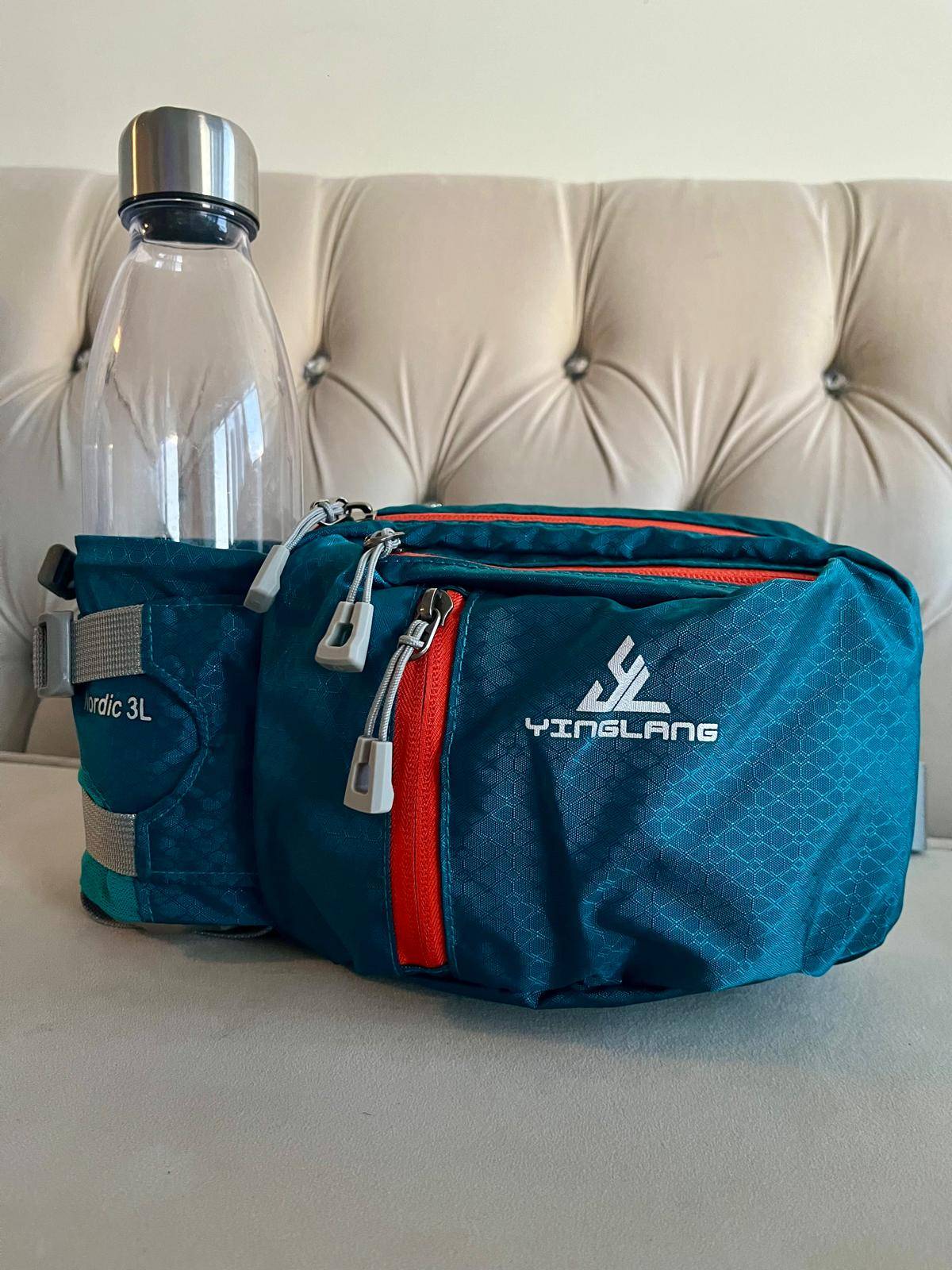 Waist Bag with Water Bottle Holder