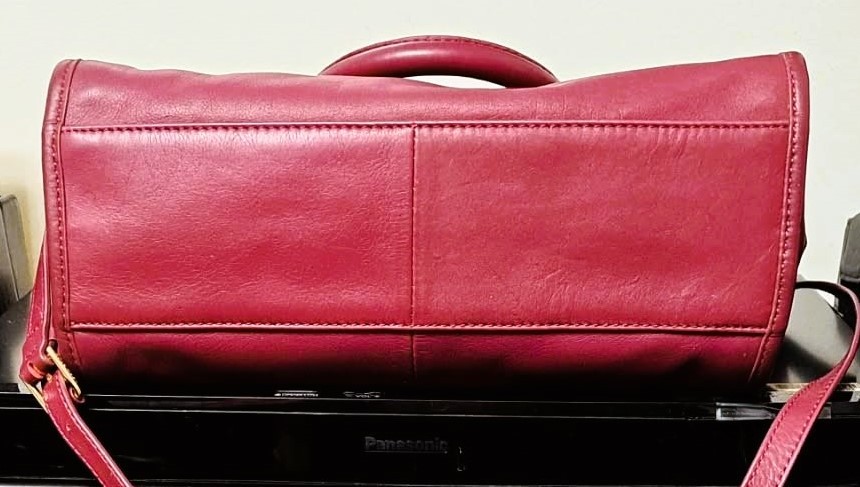 Cole Haan Smooth Genuine Leather Designer Luxury Satchel Handbag - photo 5