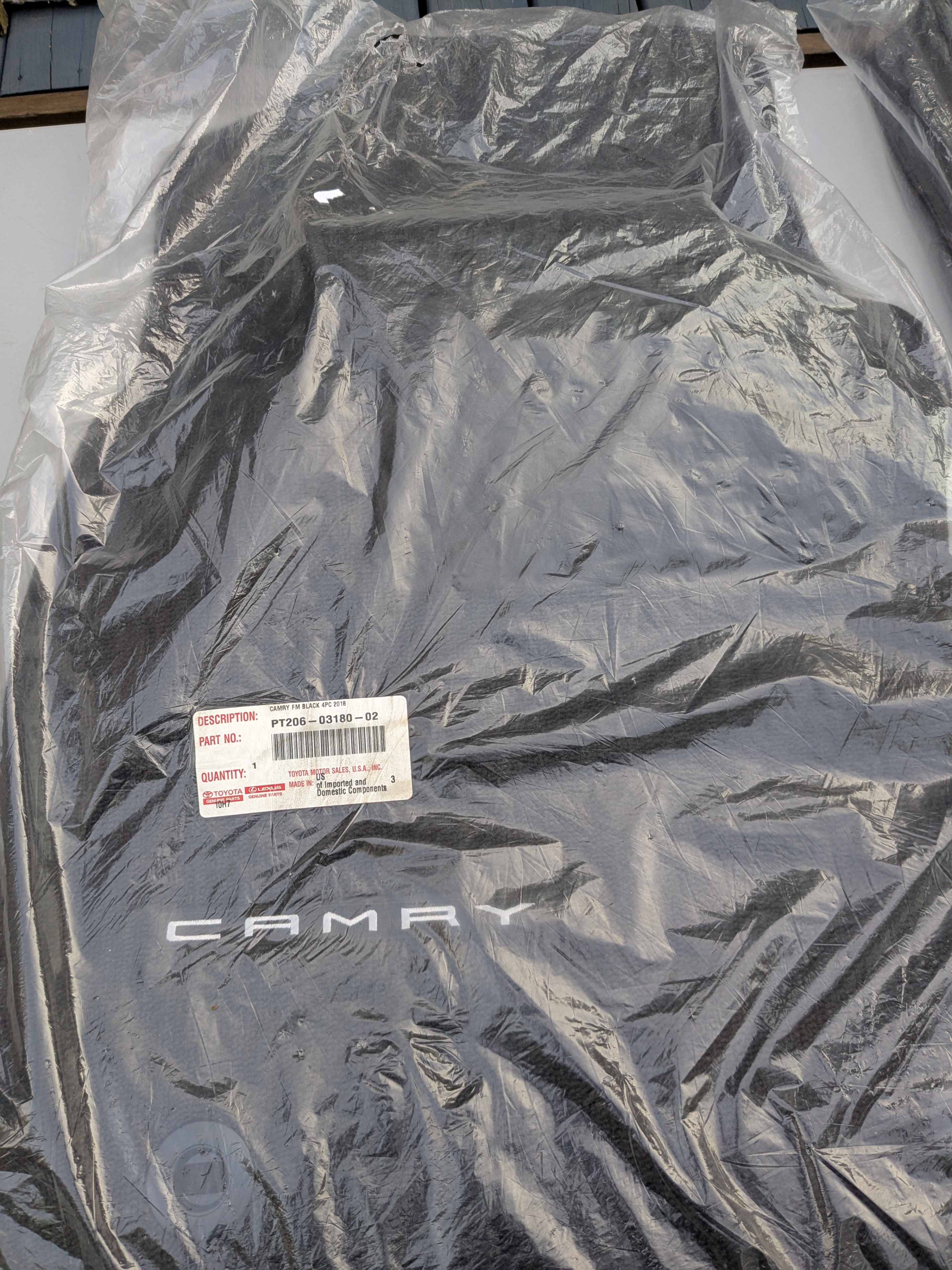 Toyota Camry 2018-2024 Floor Mats & Cargo Nets - photo 5
