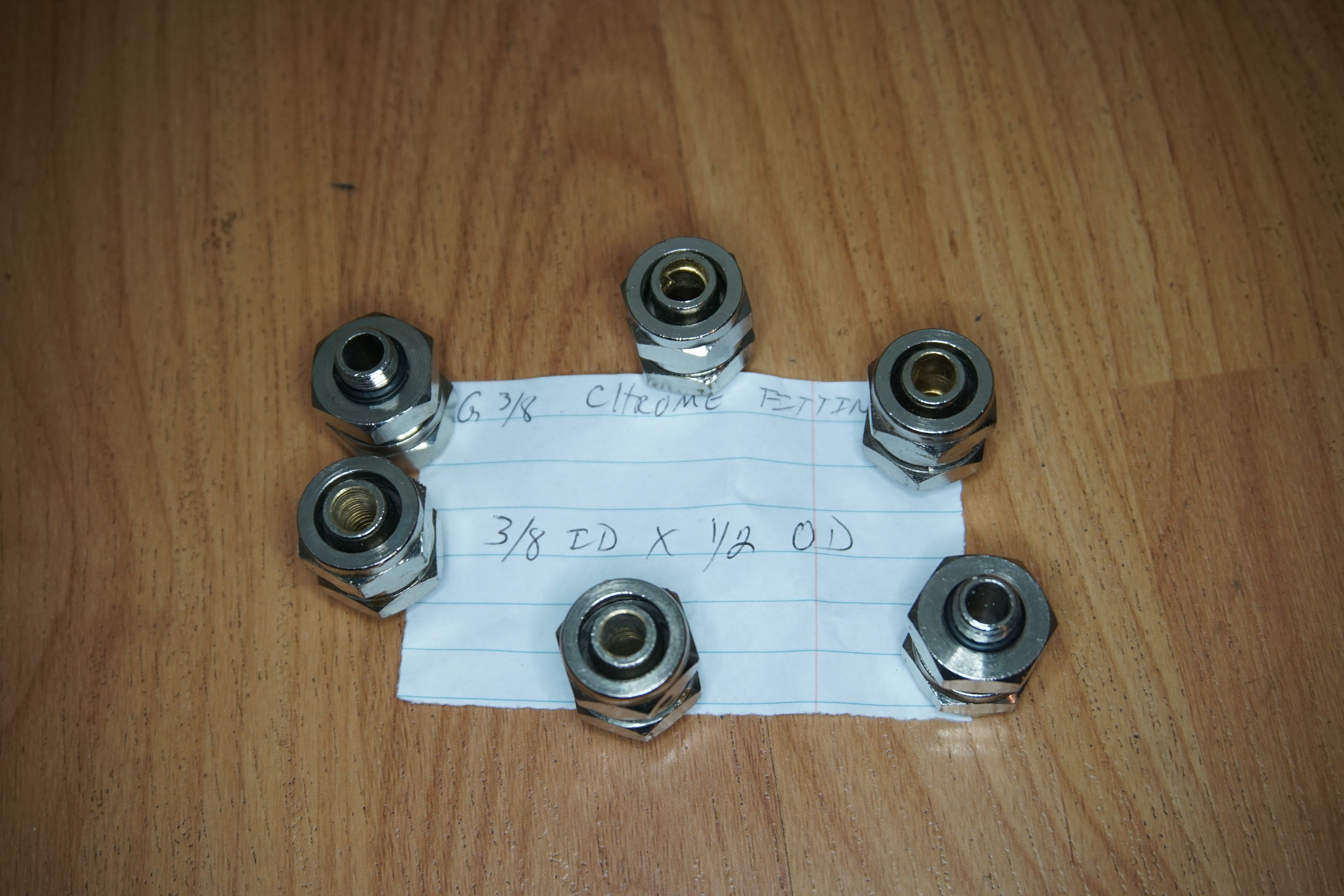 1/4"ID x 3/8"OD water cooling fittings - photo 3
