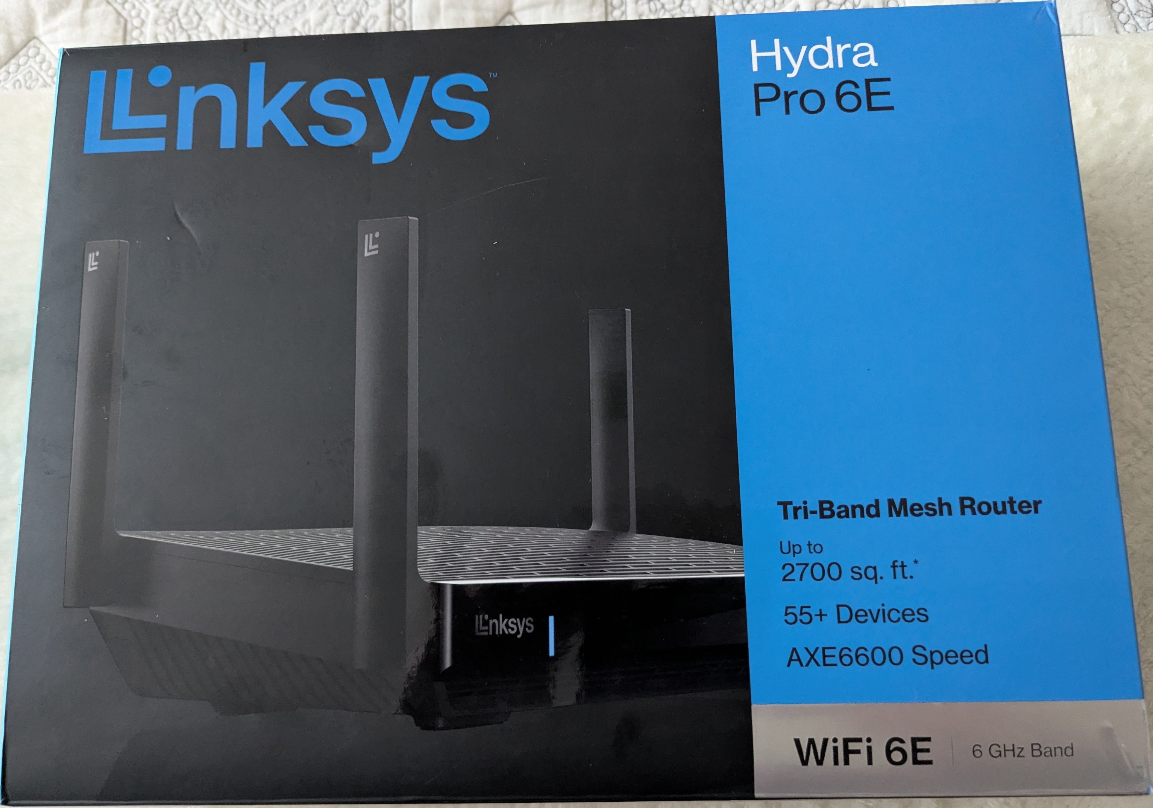 Linksys Hydra Pro 6E: Tri-Band Mesh WiFi 6E Router - photo 5