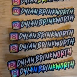 🔥 CUSTOM INSTA DECALS! Get Noticed & Level Up Your Ride 🚀 - photo 3