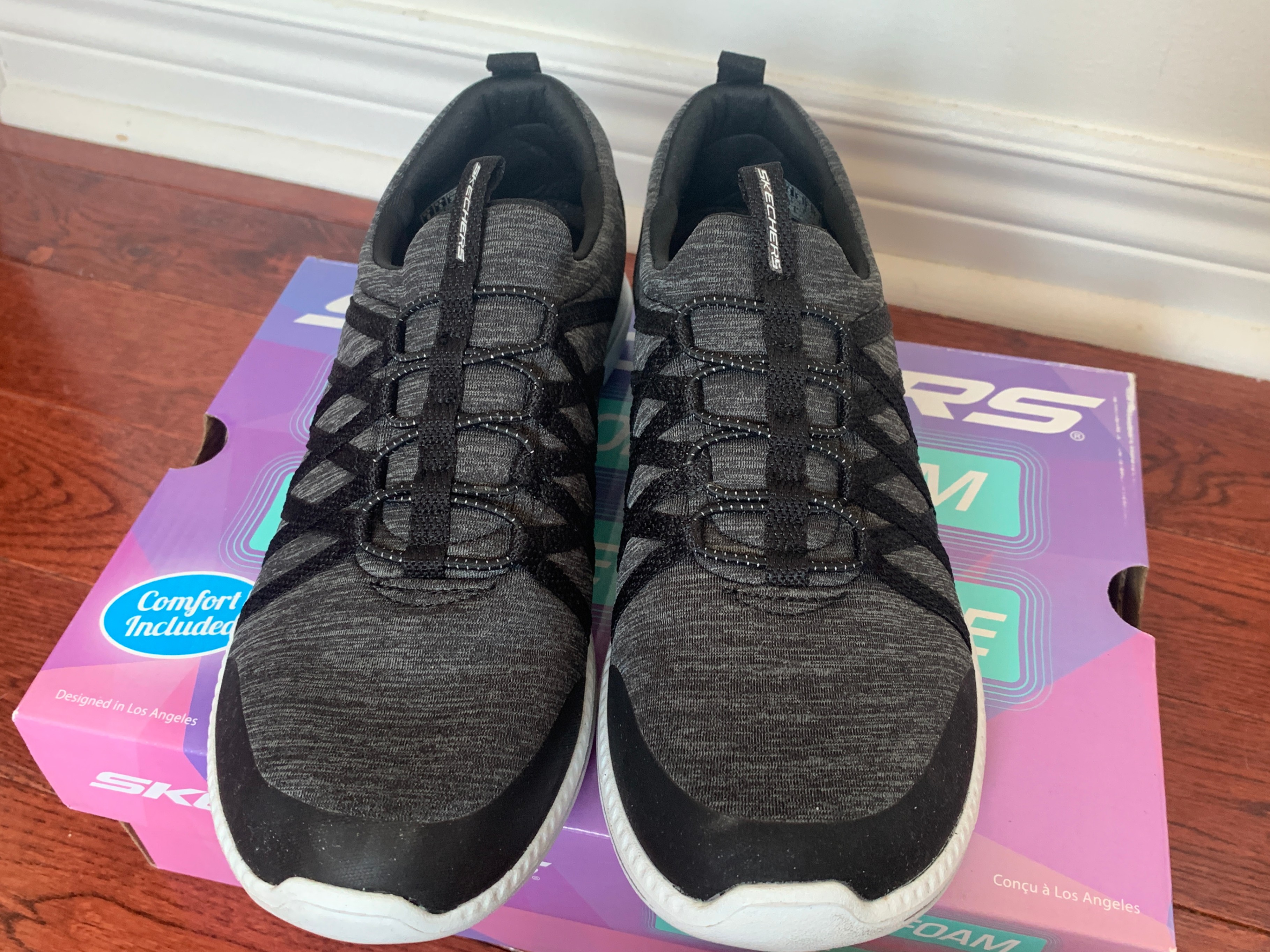 SKECHERS Slip-on Memory Foam Sneakers - photo 2