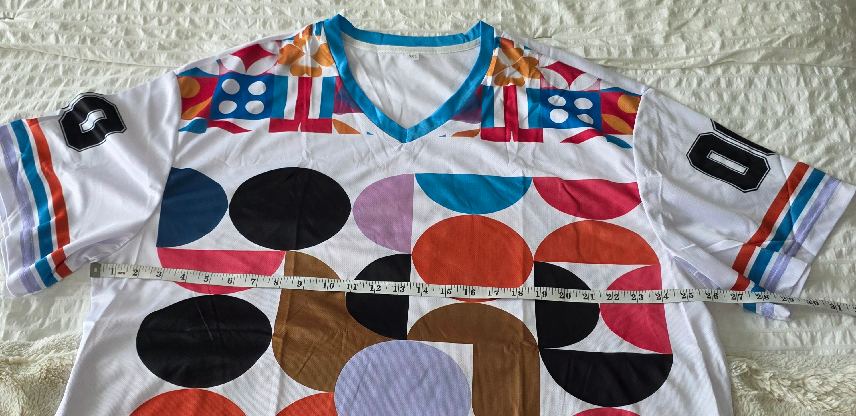 "BAUHAUS" -"GEOMETRIC" Oversized Mesh Jersey-Unisex-2XL - photo 5