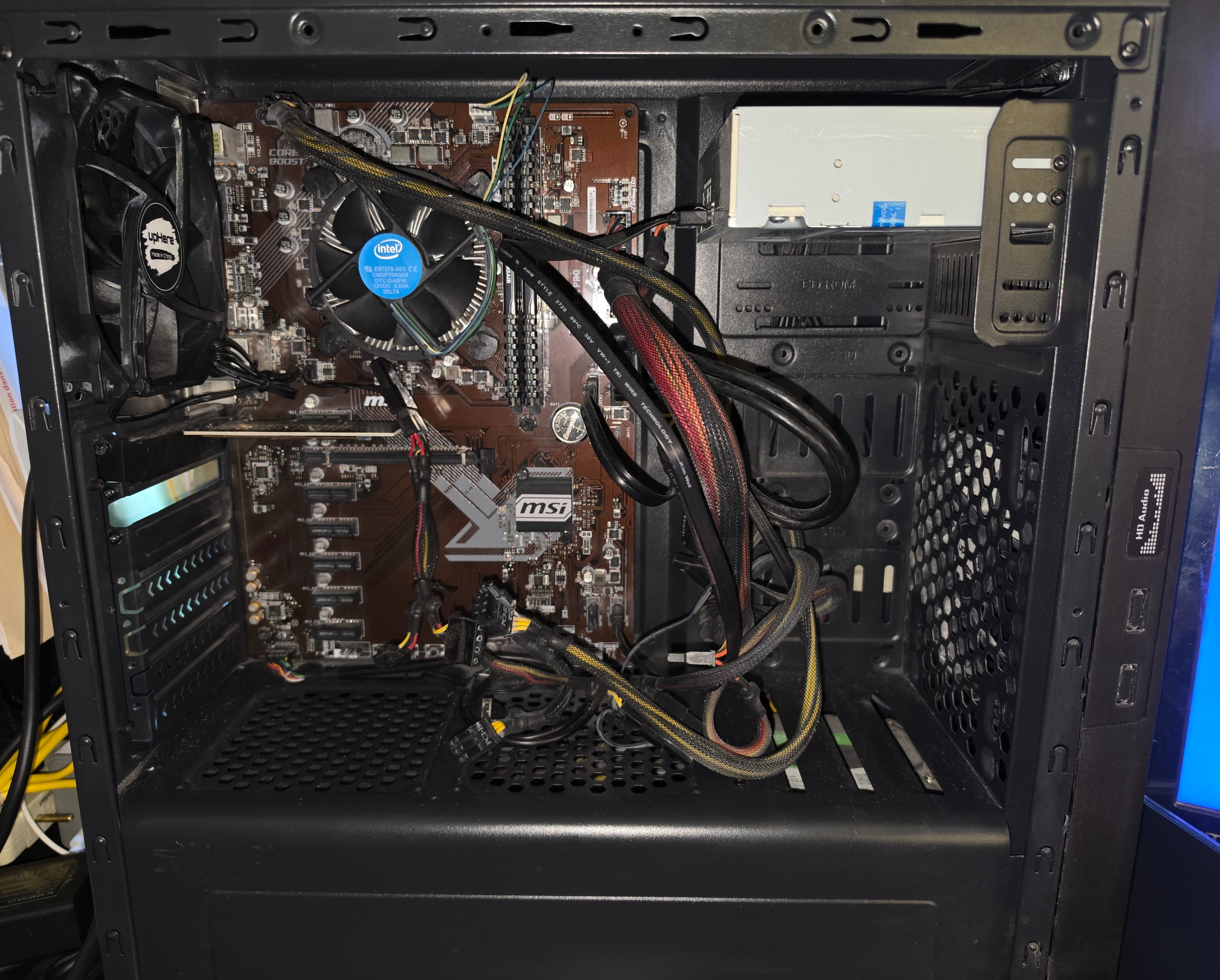 MSI  Desktop Core i7-8700 32GB RAM 256GB NVMe 1TB HDD Win 11 Pro - photo 2