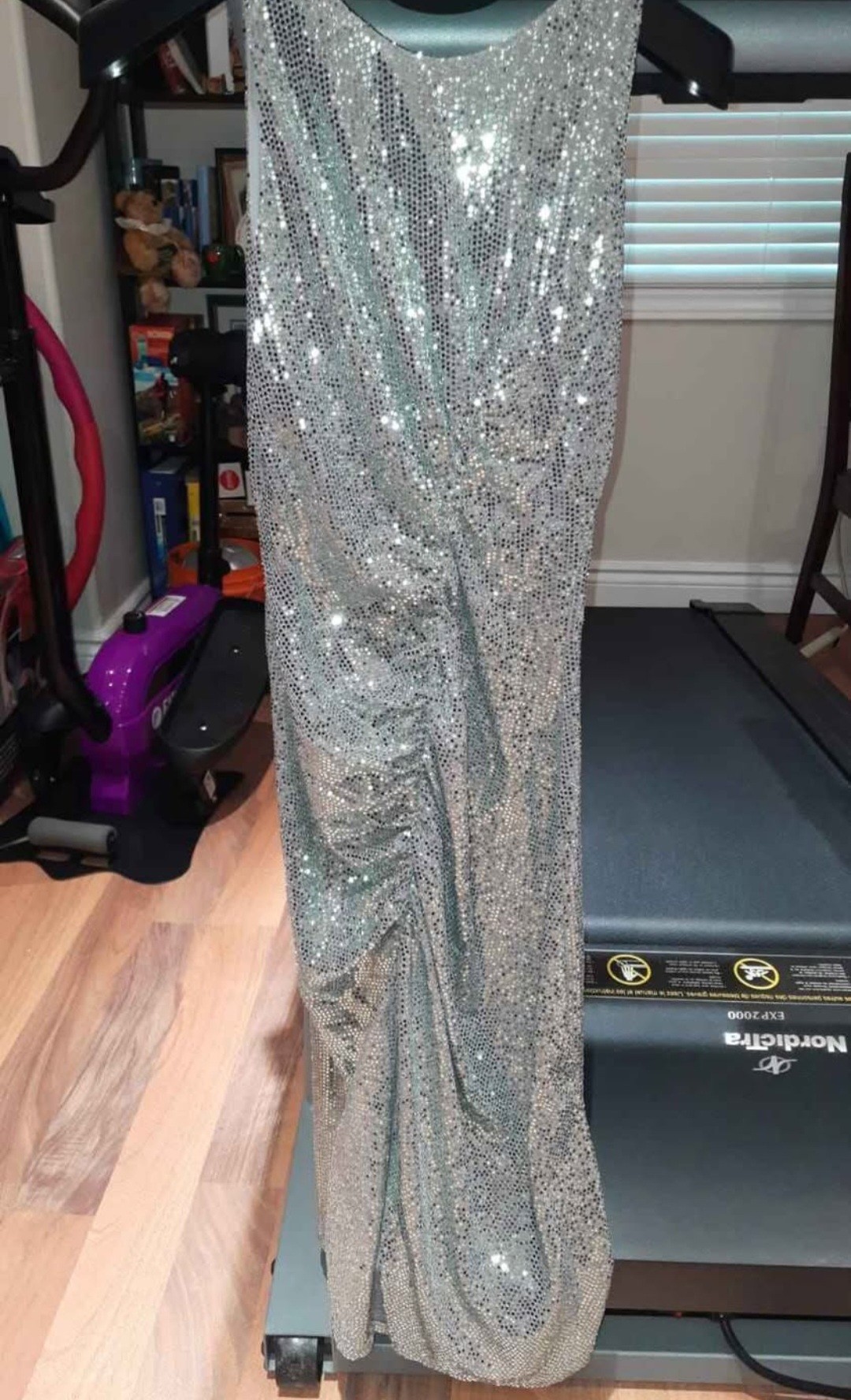 Zara silver sequin dress - photo 3