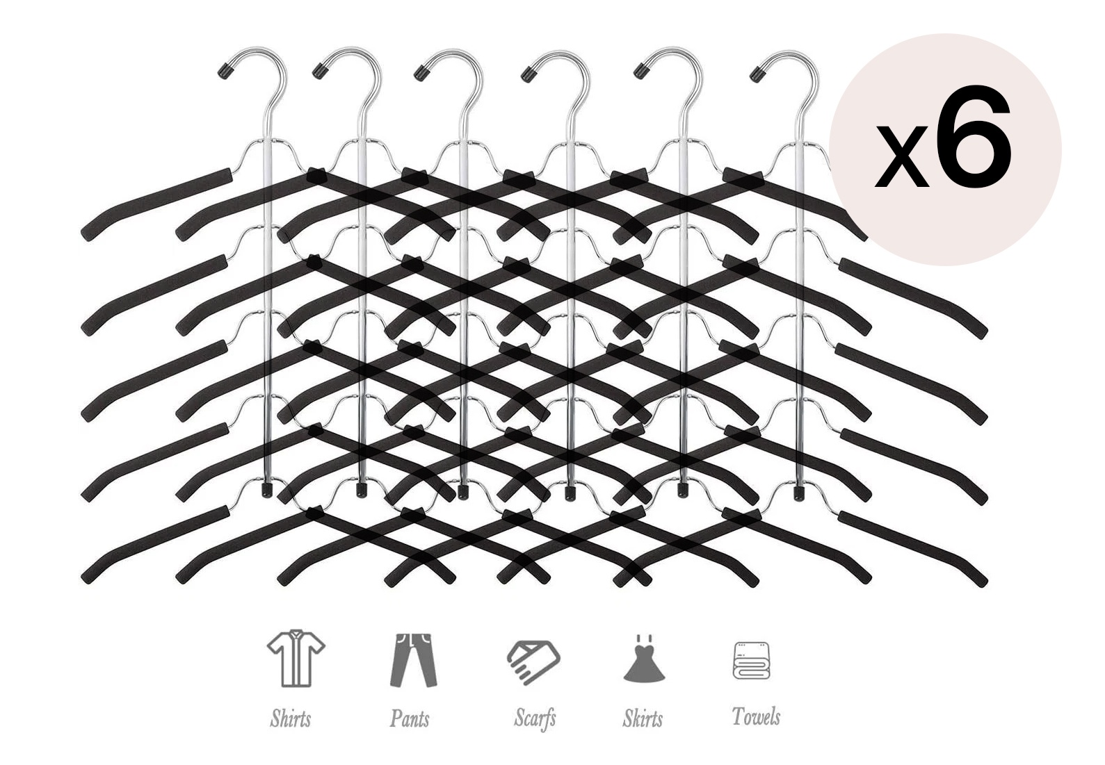 Space Saving Hangers - Richards Homeware - photo 4