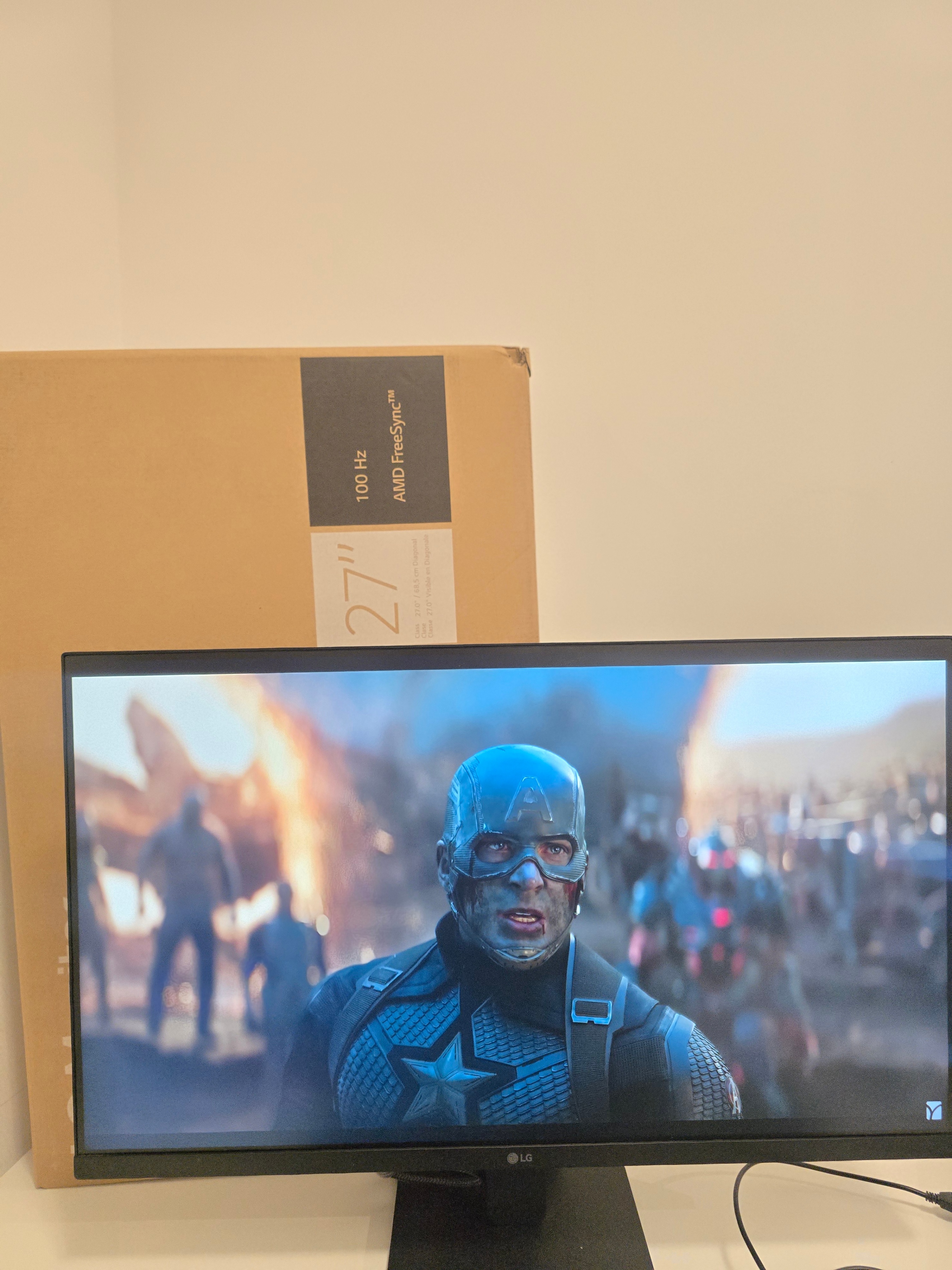 LG 27" Monitor - AMD FreeSync, 100Hz