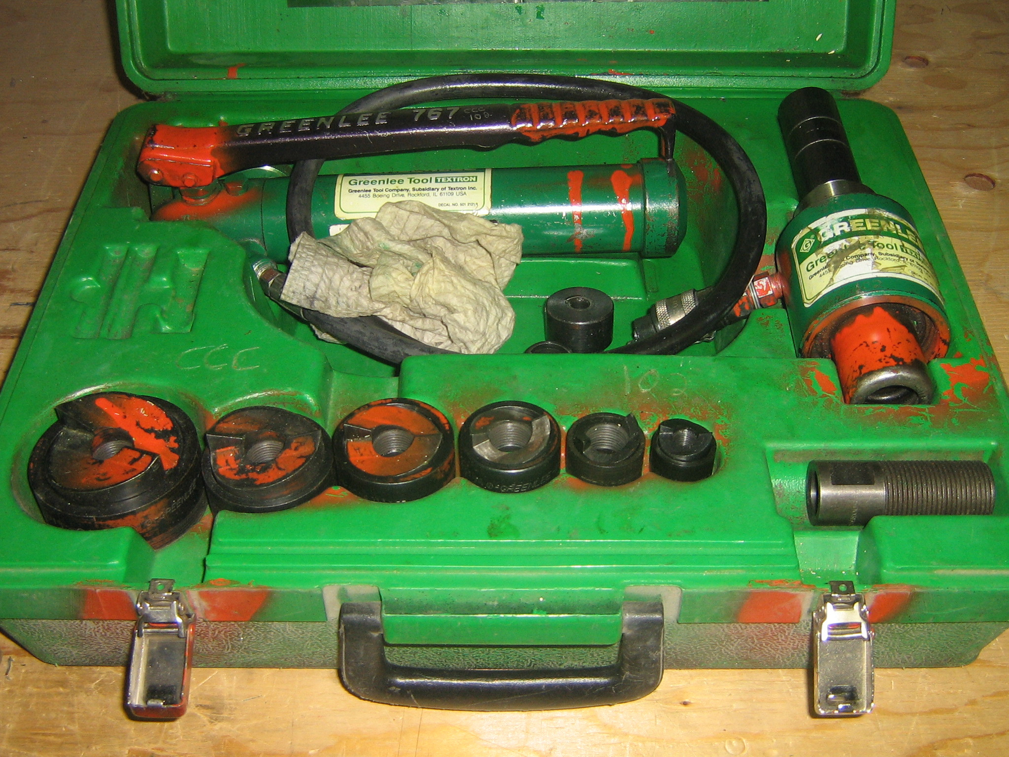 Greenlee 7646 Hydraulic Driver Kit
