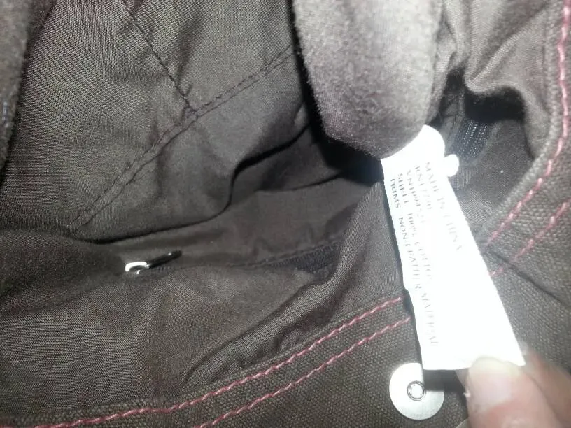 Spacious Vegan Crumpler-Style Bag / Purse With Lots Of Pockets - photo 5