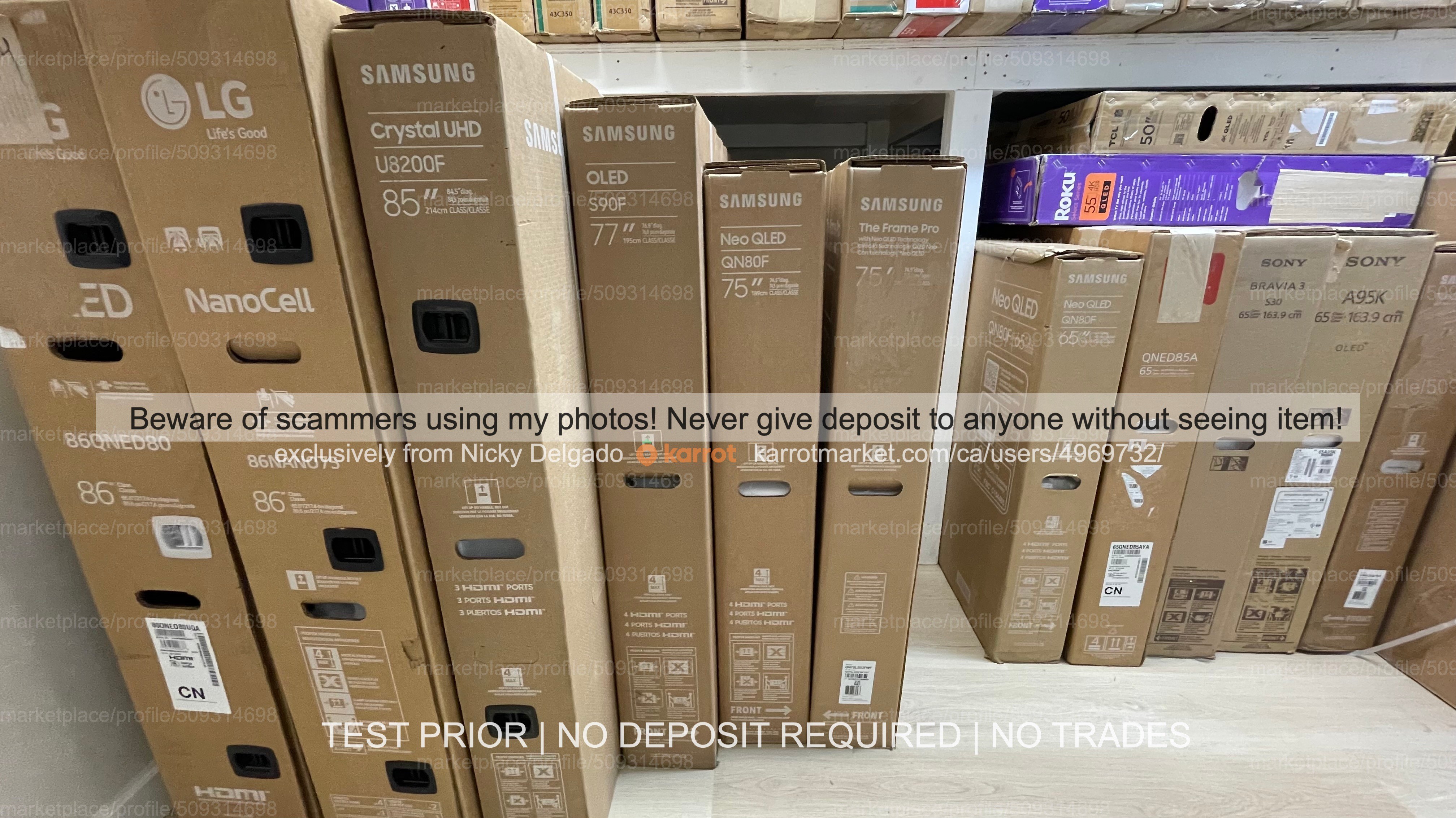 4K Smart TV Liquidation Sale - Samsung, LG, Sony, TCL & More - photo 3