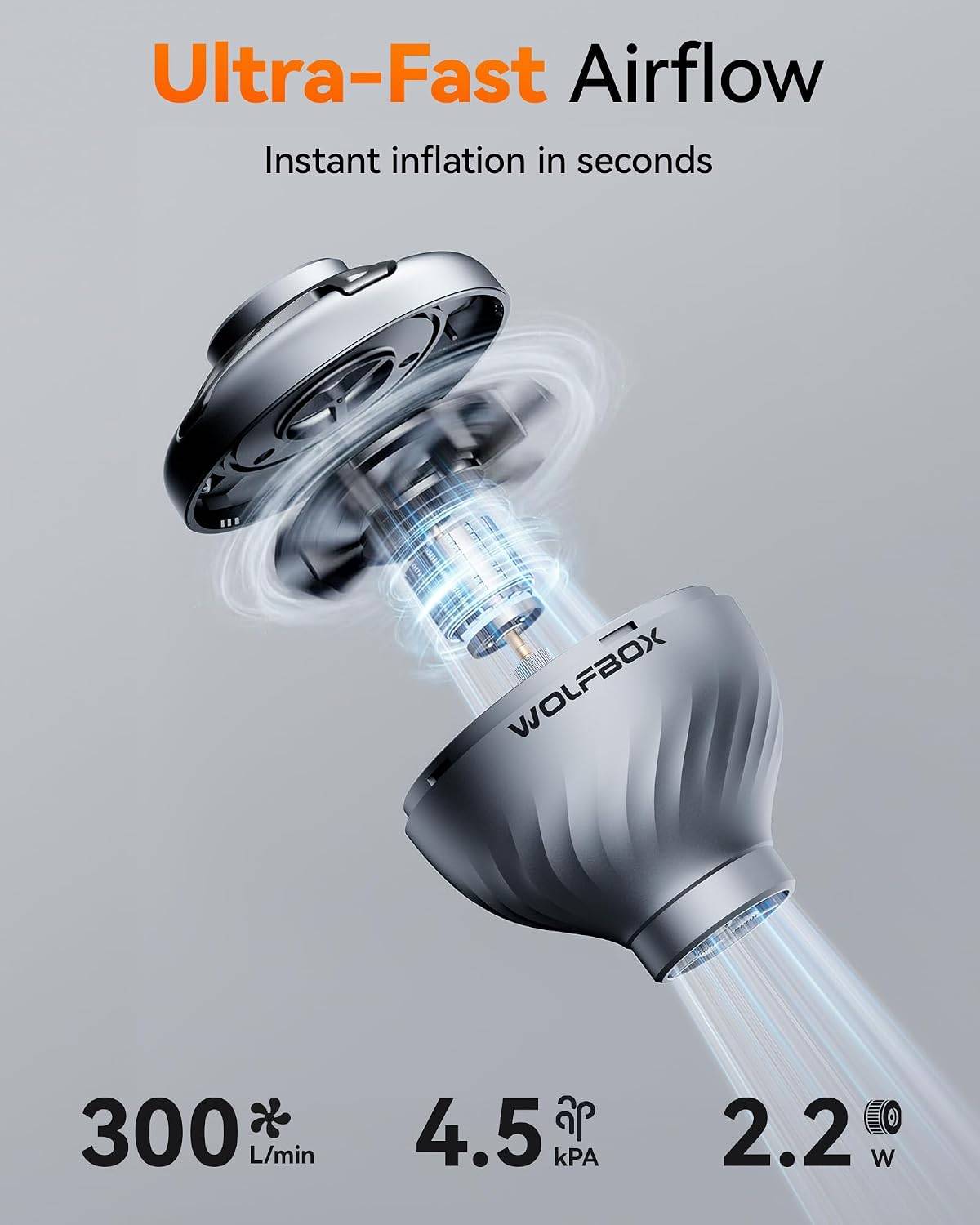 Mini Portable Air Pump for Inflatables - photo 2