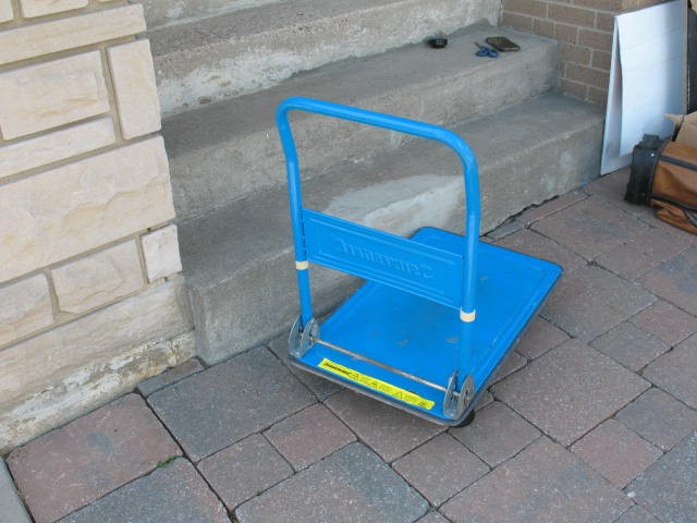 Folding Portable Collapsible Dolly Cart with Wheels, LIKE NEW - photo 4