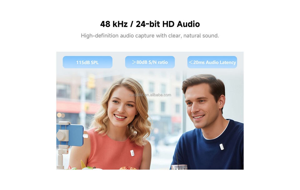 LUUCCO Link2 Wireless Lavalier Microphone Black - photo 4